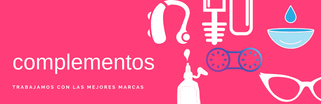 Complementos para gafas y audífonos Complementos para gafas y audífonos
